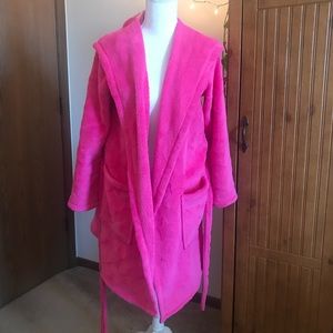 Pink Fuzzy Robe